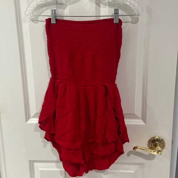Red romper - Picture 1 of 1